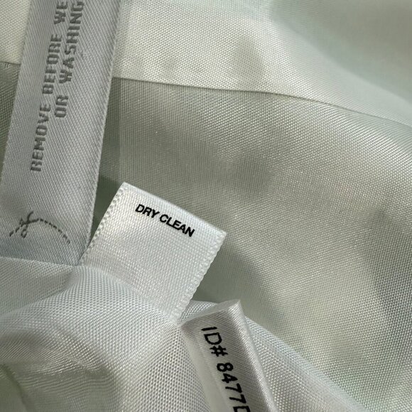 Loft Womens Green White Floral Linen Rayon Blend Jacket Blazer Size 4 New - Picture 5 of 8